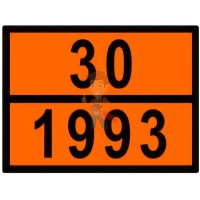 Знак АК 200*400 мм - Знак ООН 30/1993